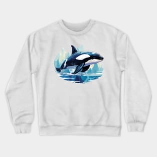 Orca Killerwhale Crewneck Sweatshirt